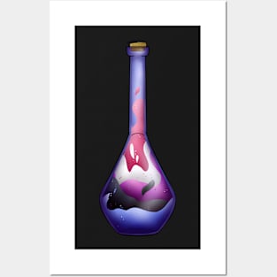 Genderfluid Pride Potion Posters and Art